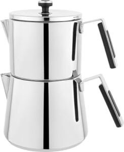 Toledo Çelik Çaydanlık Takımı (Büyük Boy) 4 Parça-Inox