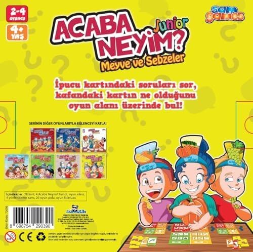 Samatlı Acaba Neyim? Junior Meyve ve Sebzeler