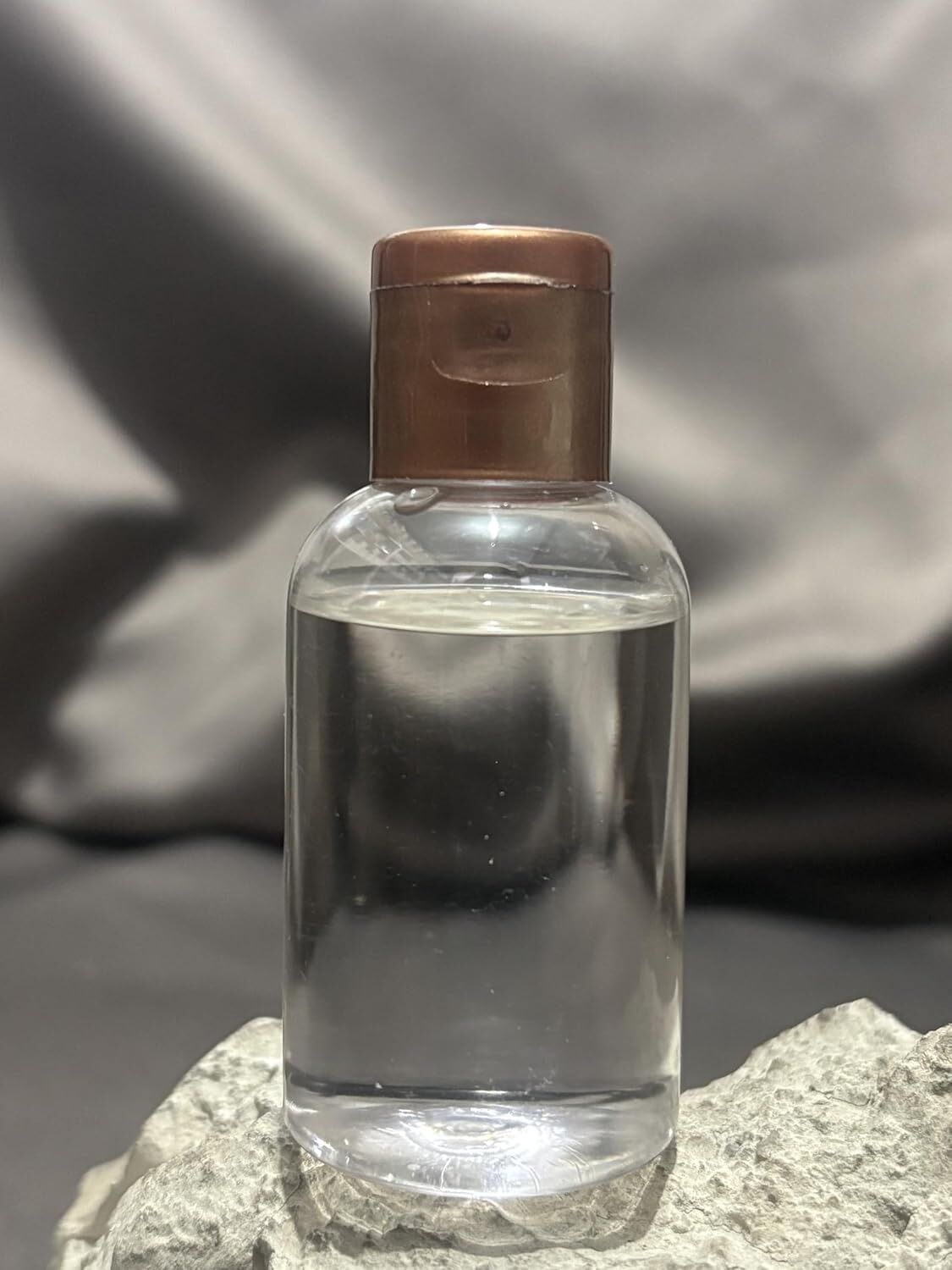 50 Adet 50 ml Boş Plastik Şişe OM61 Bronz Kapak