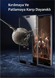 Galaxy A24 Uyumlu Nano Ceramic Ekranı Tam Kaplayan Parlak Kavisli Esnek Kırılmaz Cam Ince Esnek Ekran Koruyucu