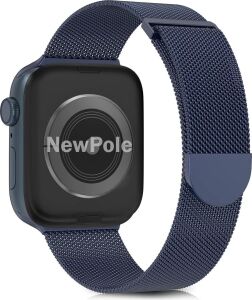 Watch 45MM 44MM 42MM 49MM Uyumlu Kordon Pole Çelik Hasır Kordon Kopma Karşıtı Spor Rahatsız Etmeyen Apple Watch Ultra 2/1 9 8 Se 7 6 5 4 3 2 1 Uyumlu Kordon