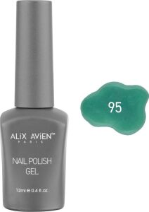 Işıltılı Yeşil Kalıcı Oje 95-Yoğun Renk Veren Jel Oje 12 Ml-Nail Uv Gel Polish 95
