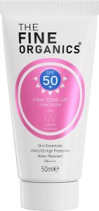 Spf 50+ Ton Eşitleyici Yüksek Korumalı Pembe Güneş Kremi, 50ML