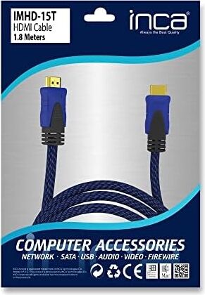 Inca IMHD-15T 1,8 M HDMI Kablo Poşetli