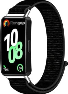 Band 10-9-8 ile Uyumlu Hasırlı Kumaş Kordon Terleme Yapmayan Cildi Tahriş Etmeyen Nefes Alabilir Yapılı Kademeli Cırt Cırt Tasarımlı Deformasyona Dayanıklı Rahat Kayış