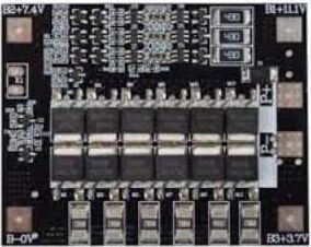 4s 50A Lityum Pil Koruma Kurulu Bms Pcb Board 3.2V 18650