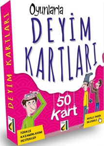 Oyunlarla Deyim Kartları - 50 Kart