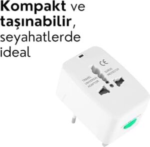 Universal Çoklu Priz Çevirici Seyahat Adaptörü Fiş/seyahat Adaptörü/power Charger Plug All In One World Travel Adaptörü Eu Us Uk Au China