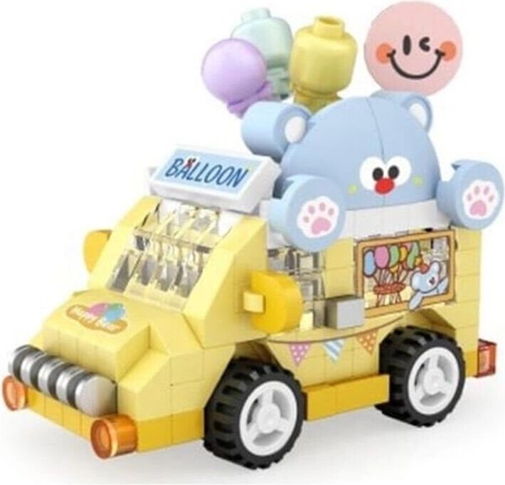 LZ-8639 Loz Balon Arabası 160 Parça Block Oyuncak-Mini Poşet