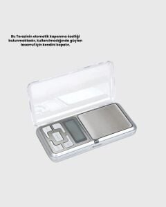 300 gr Hassas Cep Terazisi Mavi Işıklı LCD Ekranlı