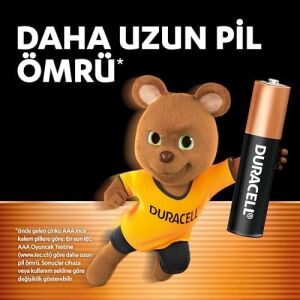 Basıc Aaa Alkalin Ince Kalem Pil (10'lu Paket) – 1,5V – Daha Uzun Ömürlü – Günlük Cihazlar Için Güvenilir Güç – Plastik Içermeyen Ambalaj - MN2400