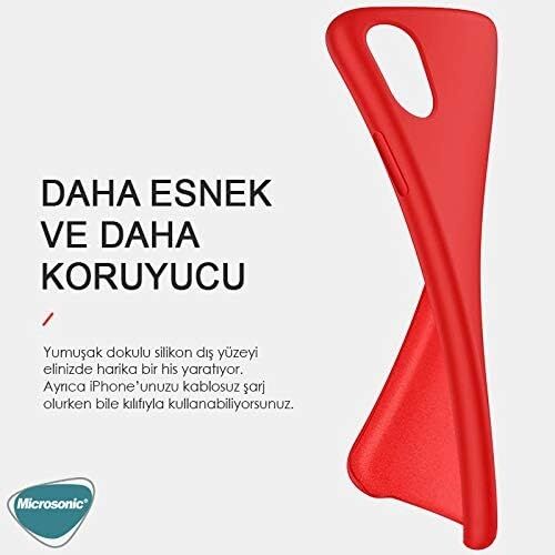 Apple iPhone Se 2022 Için Kılıf Liquid Lansman Silikon Menekşe Moru [iphone Se 2022 ile Uyumlu Kılıf - Mor]