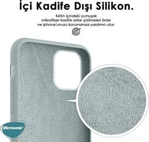 Apple iPhone Se 2022 Için Kılıf Liquid Lansman Silikon Menekşe Moru [iphone Se 2022 ile Uyumlu Kılıf - Mor]