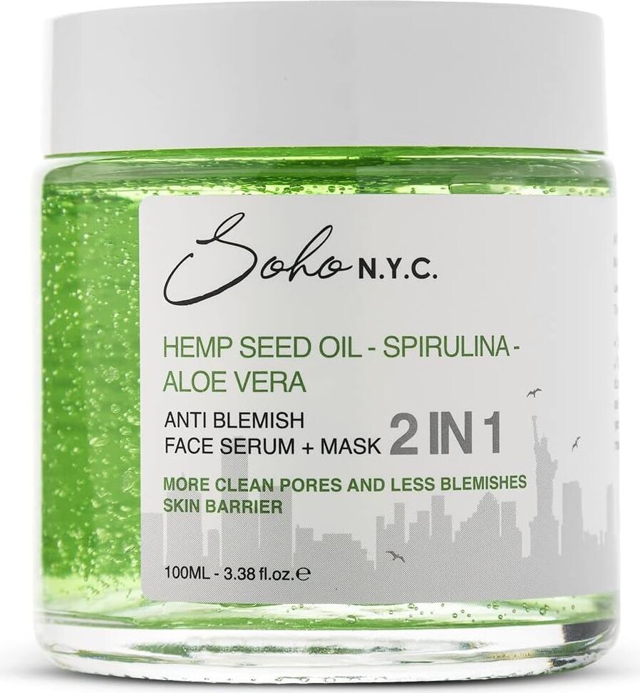 Vegan Anti Blemish-Leke Karşıtı Durulanmayan Maske Etkili Serum 100 ml