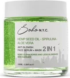 Vegan Anti Blemish-Leke Karşıtı Durulanmayan Maske Etkili Serum 100 ml