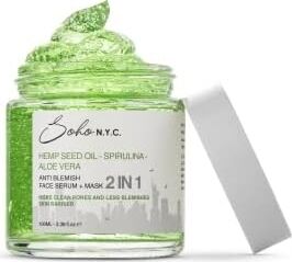 Vegan Anti Blemish-Leke Karşıtı Durulanmayan Maske Etkili Serum 100 ml