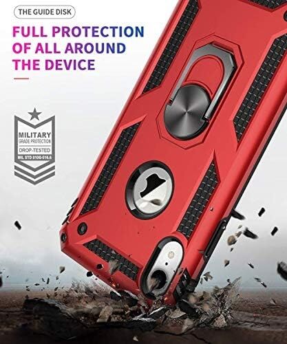 Apple iPhone Xr Için Kılıf Military Ring Holder Siyah [iphone Xr ile Uyumlu Kılıf - Siyah]