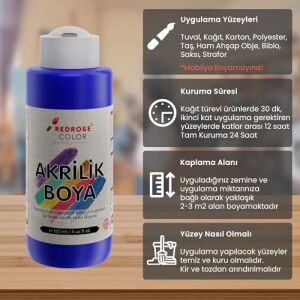 Mavi Akrilik Boya 120 ml
