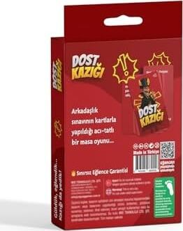Zigzag Games Dost Kazığı Parti Oyunu, Kahkaha ve Ihanet Temalı Kart Oyunu, Arkadaşlık Masa Oyunu