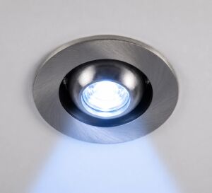 1 Adet Noas YL94 0103 Satin Kasa 1W LED Spot Mavi Işık