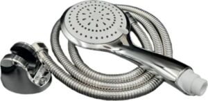 Duş Başlığı Seti Spiral Hortum Hareketli El Duşu Tutacağı Kirece Dayanıklı Tasarım