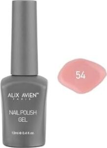 Pembe Somon Kalıcı Oje 54-Yoğun Renk Veren Jel Oje 12 Ml-Nail Uv Gel Polish 54