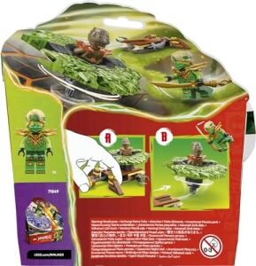 Lloyd, Toprak Canavarı Topacına Karşı 71850-6 Yaş ve Üzeri Çocuklar Için Kılıç Aksesuarlı Lloyd ve Kötü Toprak Canavarı Minifigürleri Içeren Oyuncak Yapım Seti, Hediye Fikri (52 Parça)