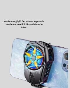 2 Kademeli Hız Ayarlı Taşınabilir Telefon Soğutucu Yeni Nesil