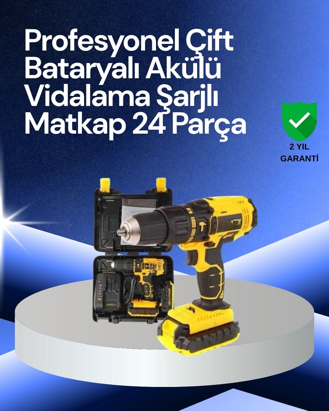 12V Akülü Matkap –ergonomik ve Yüksek Performanslı