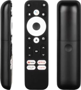 Botech Wzone 4K Uyumlu Sesli Komut Özellikli Uzaktan Kumanda- Siyah