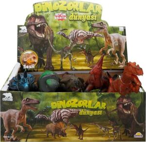 S00000724 Dinozorlar Dünyası Foam Sesli - 1 Adet Stokta Olan Gönderilir