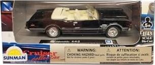 Newray 1:43 Diecast Koleksiyon Metal Araba 1966 Oldsmobile 4-4-2