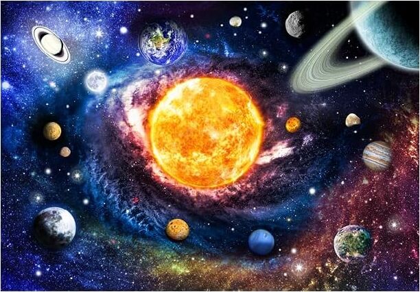 500 Parça - Solar System (Güneş Sistemi)