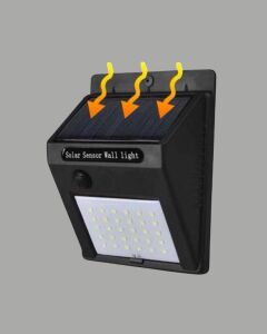Solar Enerjiyle Çalışan IP65 Su Geçirmez 20 LED Duvar Lambası