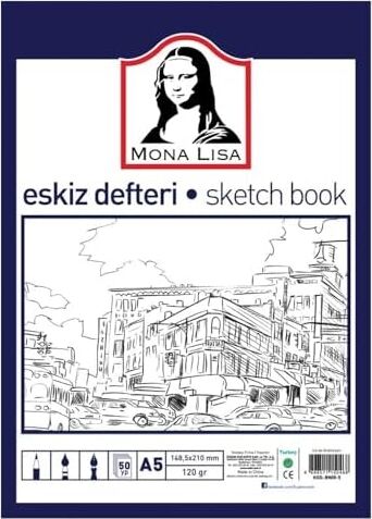 Sudor Südor BN05-3 120GR A5 Eskiz Defteri - 50 Yaprak