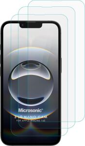 Apple iPhone 17E Screen Protector Nano Glass Cam Ekran Koruyucu (3`lü Paket) [iphone 17E ile Uyumlu Ekran Koruyucu - Şeffaf]