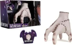 Jada Toys – Wednesday Thing Rc – Yaşam Boyutunda Uzaktan Kumanda Ortağı – Gerçekçi Tasarım, USB Şarj, Yetişkinler ve Çocuklar Için Oyuncak