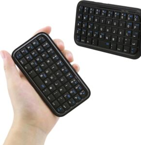 Taşınabilir Mini Bluetooth Klavye Şarjlı Kablosuz Klavye