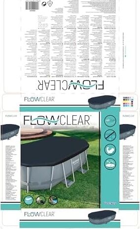 Flowclear Pvc Branda, Gri, Power Steel Havuz Için