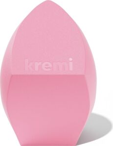 Kremi Angled Sponge · Makyaj Süngeri · Fondöten Emmeyen · Kuru ve Islak Kullanım · Yıkanabilir Bb Krem Süngeri