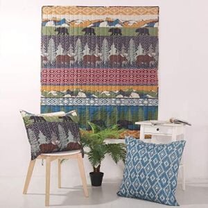 Home Black Bear Lodge Throw