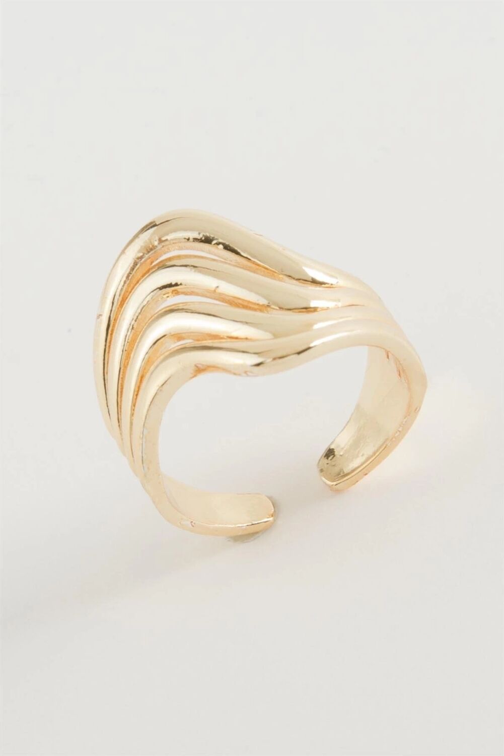 Oval Metal Yüzük