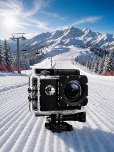 Su Geçirmez Korumalı 1080P Full Hd Aksiyon Kamerası