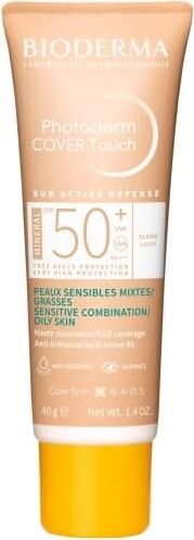 Photoderm Cover SPF50+ Light Karma Yağlı Ciltler Kapatıcı Etkili Renkli Güneş Kremi 40 ml