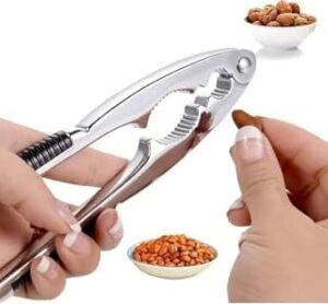 Metal Ceviz ve Fındık Kıracağı - Çift Kademeli Lüx Endüstriyel Deniz Ürünleri ve Sert Kabuk Kırıcı