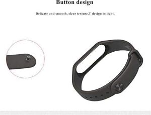 Ehr. Xiaomi Mi Band 3/4 / 5/6 / 7 Uyumlu Klasik Silikon Kordon