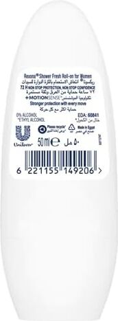 Üstün Koruma Kadın Roll On Deodorant Shower Fresh 72 Saat Kesintisiz Koruma 50 ml