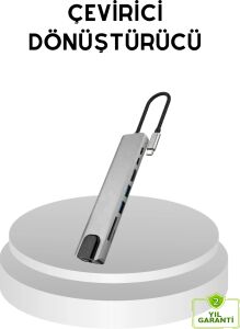 Dönüştürücü Hub – Kompakt, Dayanıklı ve Yüksek Hızlı Bağlantı