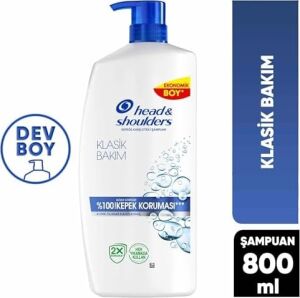 & Shoulders Klasik Bakım Kepeğe Karşı Etkili Şampuan 800ML