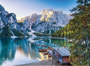 Puzzle - Braies Gölü / 4000 Parça Puzzle, #5205